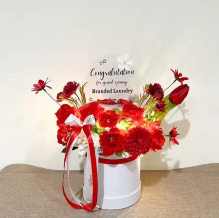 Bloom Box Akrilik Ucapan Grand Opening Kota Lumajang
